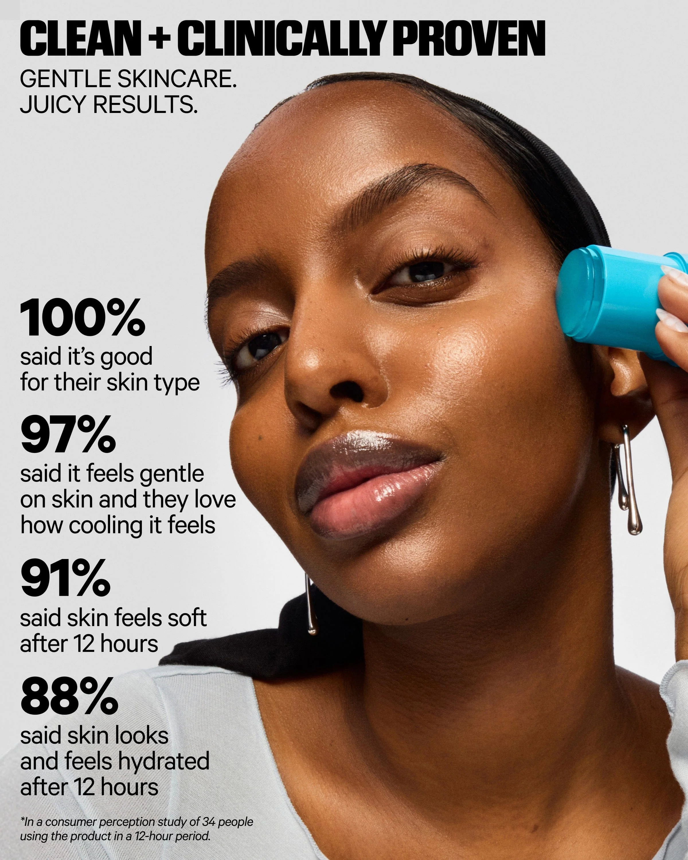 Cooling Water Jelly Ice Depuffing Serum - Image 5